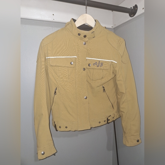 AJS motorcycle jacket with armor and removable liner - Picture 2 of 16